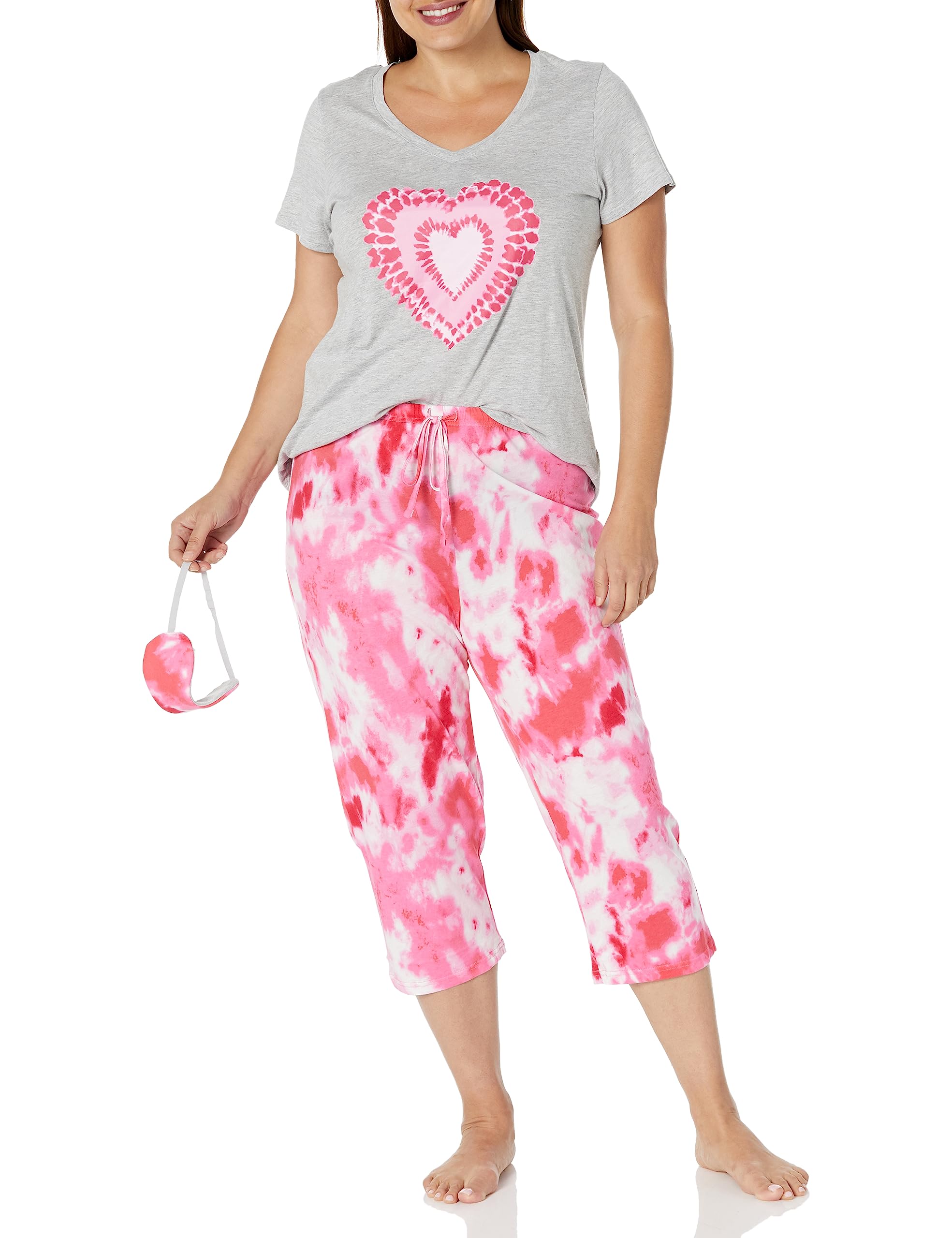 AvenueWomen's Plus Size Tie Dye Sleep Set
