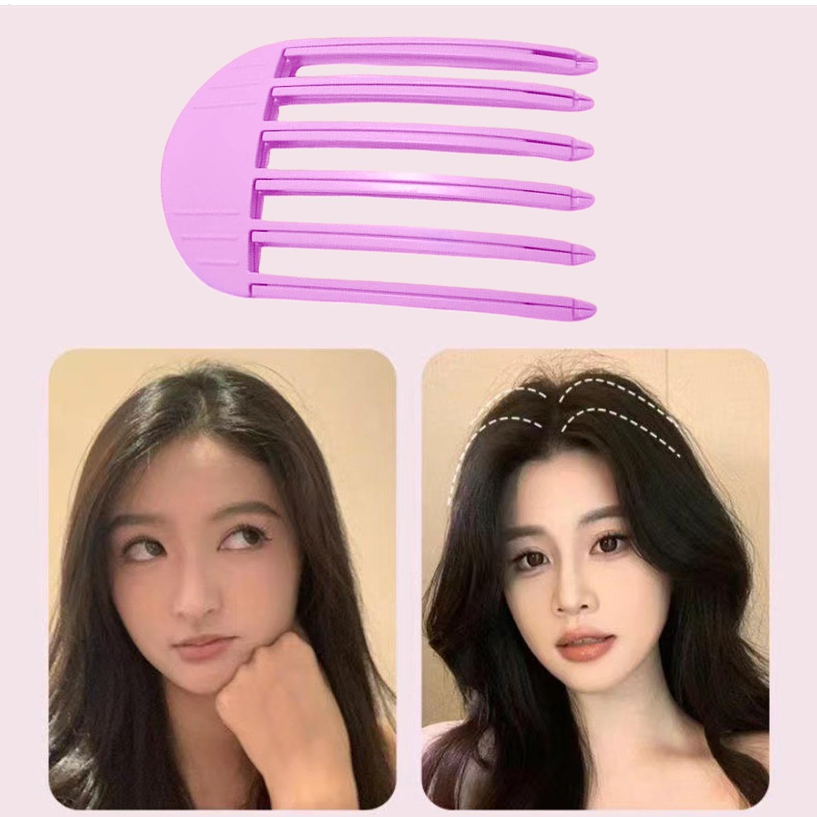 Fermaglio per capelli che solleva le radici, clip per il volume dei capelli, clip istantanea per capelli ricci senza traccia, aggiunge volume naturale, clip non dannosa, vestibilità flessibile e