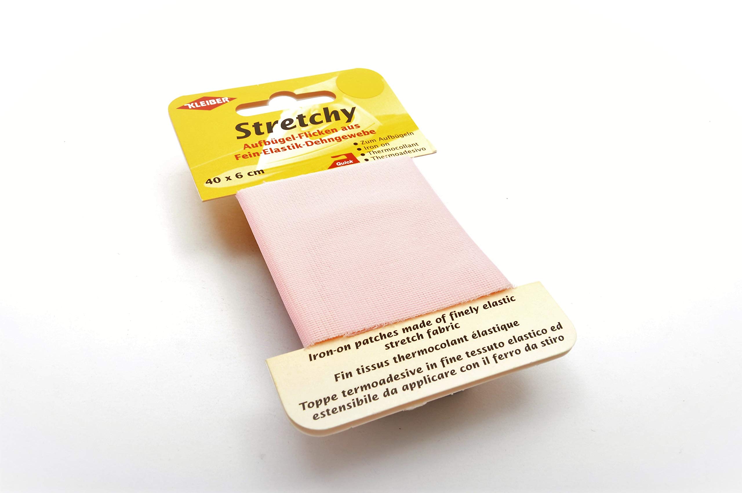 Nastro Termoadesivo Elastico Per Riparare Vestiti - 40x6 Cm Nero - Foto 5