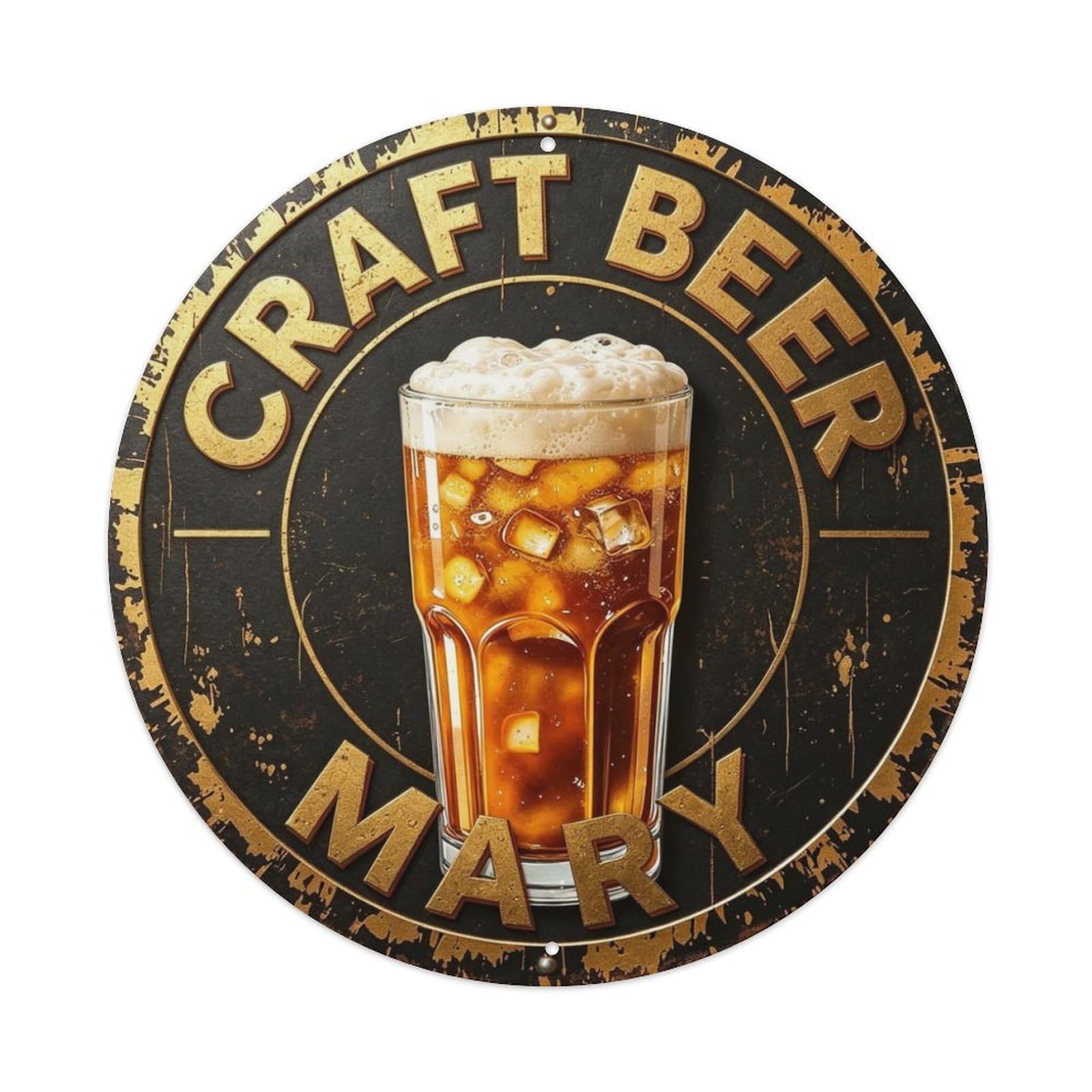 Craft Beer Metal Tin Sign Plaque