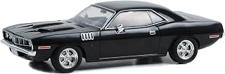 1971 Plymouth Barracuda Black John Wick: Chapter 4" (2023) Movie Hollywood Series 1/43 Diecast Model Car by Greenlight 86641