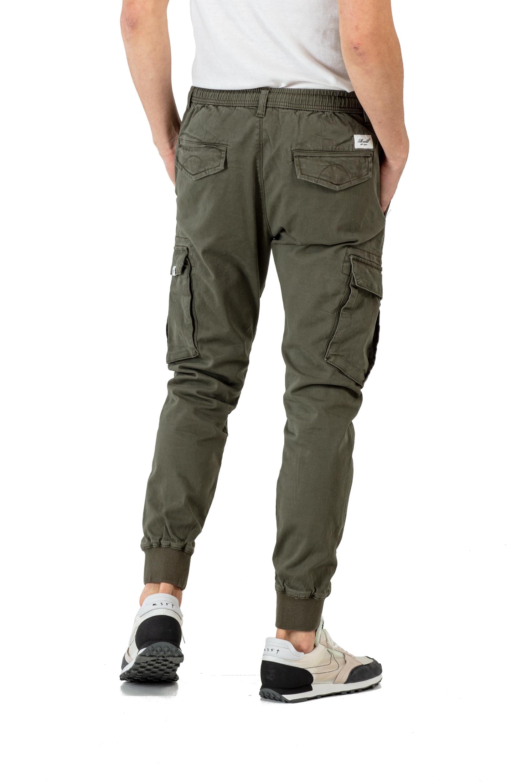 Reell Cargo Reflex Rib Pantaloni Eleganti, Opaco Uomo