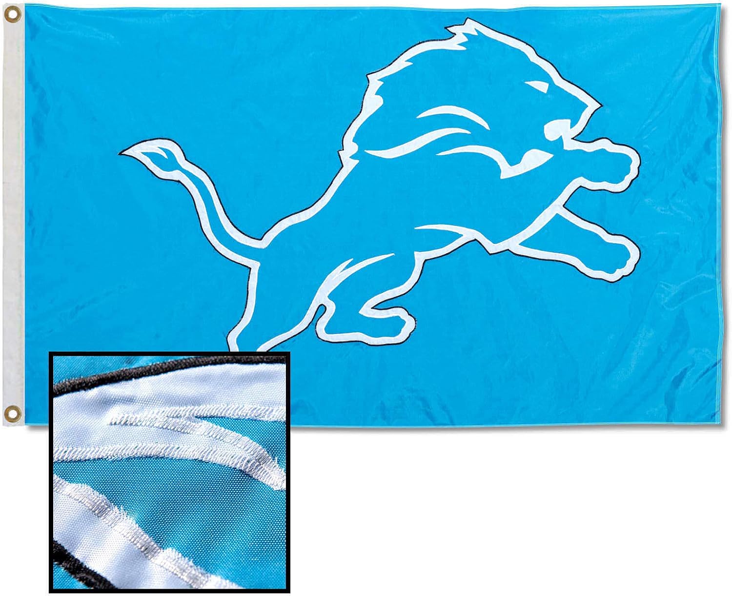 Bandiera WinCraft Detroit Lions 2 Lati – 30x40 Cm In Poliestere Ufficiale