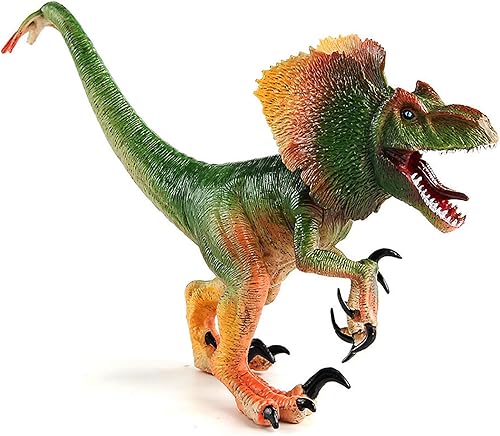 Juguetes de dinosaurio, figuras de juguete de dilofosaurio, colección de figuras de acción de dinosaurio, juguetes de dinosaurio para niños y niñas,