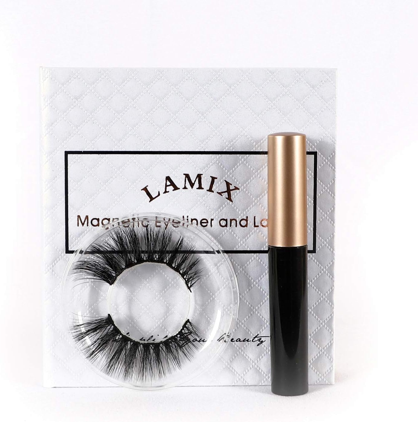 Magnetic Eyeliner with Magnetic Eyelashes Kit No Glue False Lashes