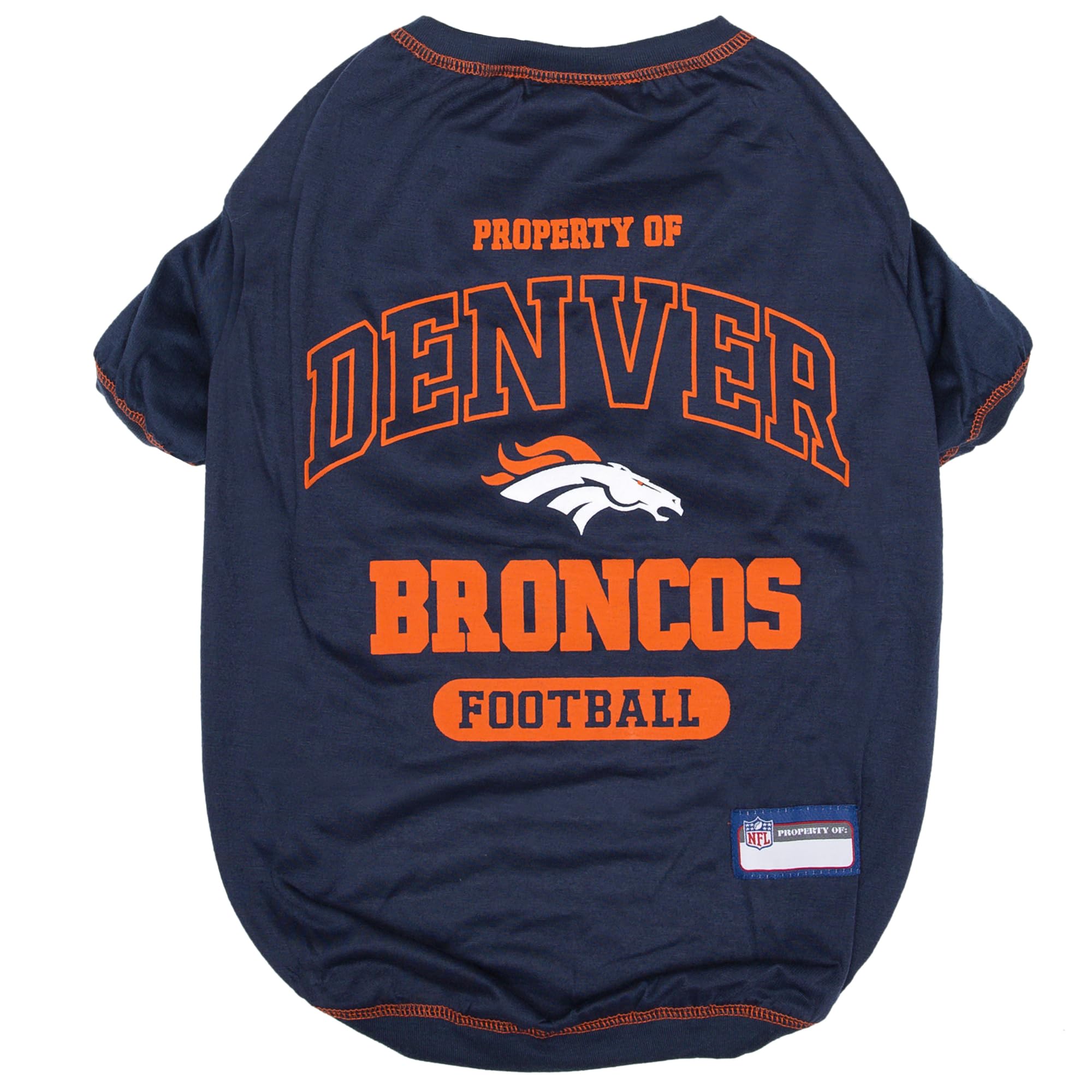 Denver Broncos T-Shirt, Large, Dallas Cowboys