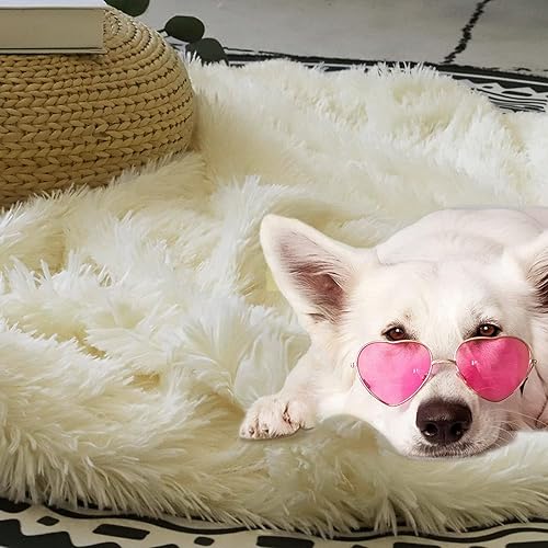 Miniatura 6 de Tuddrom - Manta de piel sintética extrasuave y decorativa, reversible y mullida, cómoda y acogedora, manta de microfibra y vellón para sofá, cama,