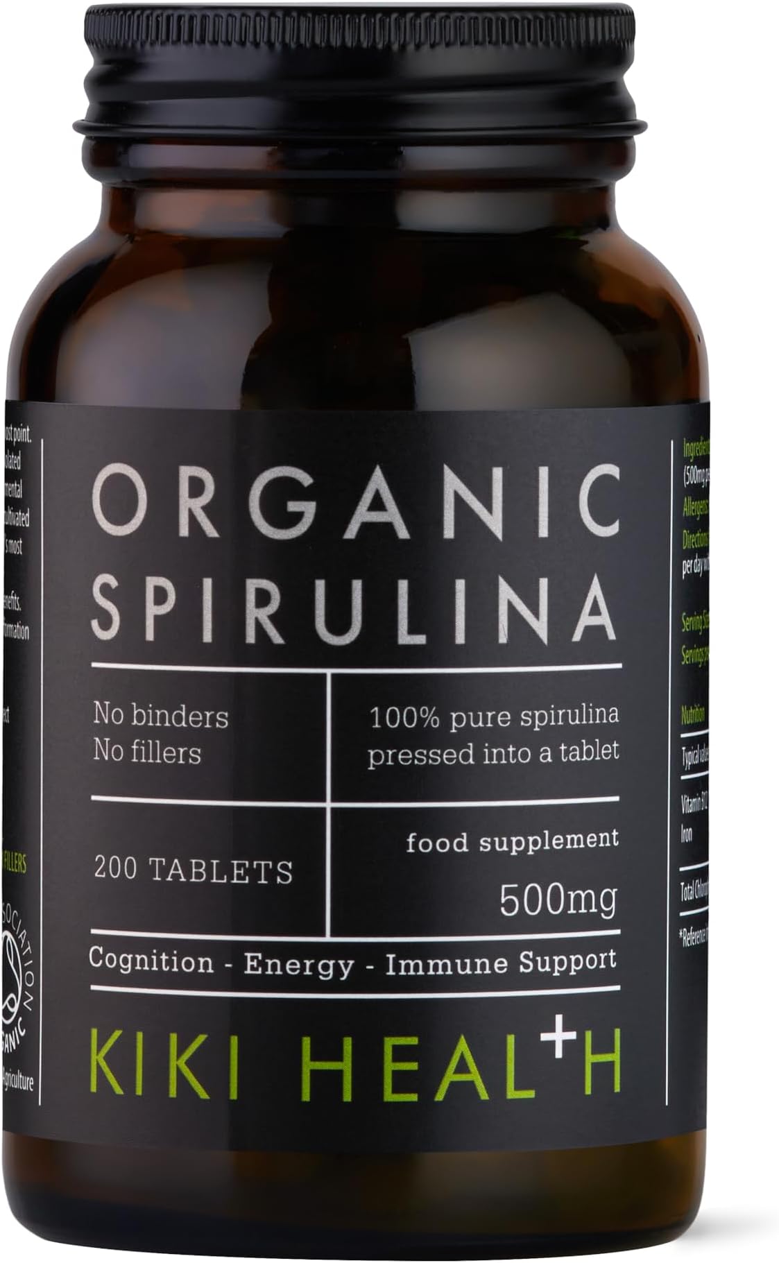 Organic Spirulina, 200 Tablets