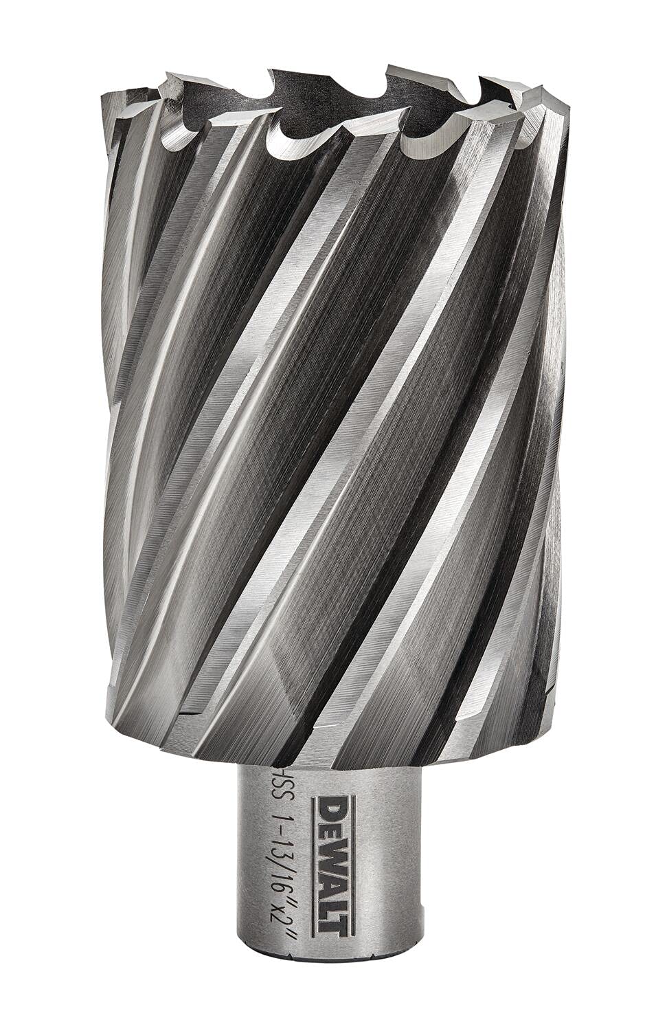 DEWALT DWAC02029 1-13/16" X 2" HSS ANULAR CORTADOR 3/4" WELDON