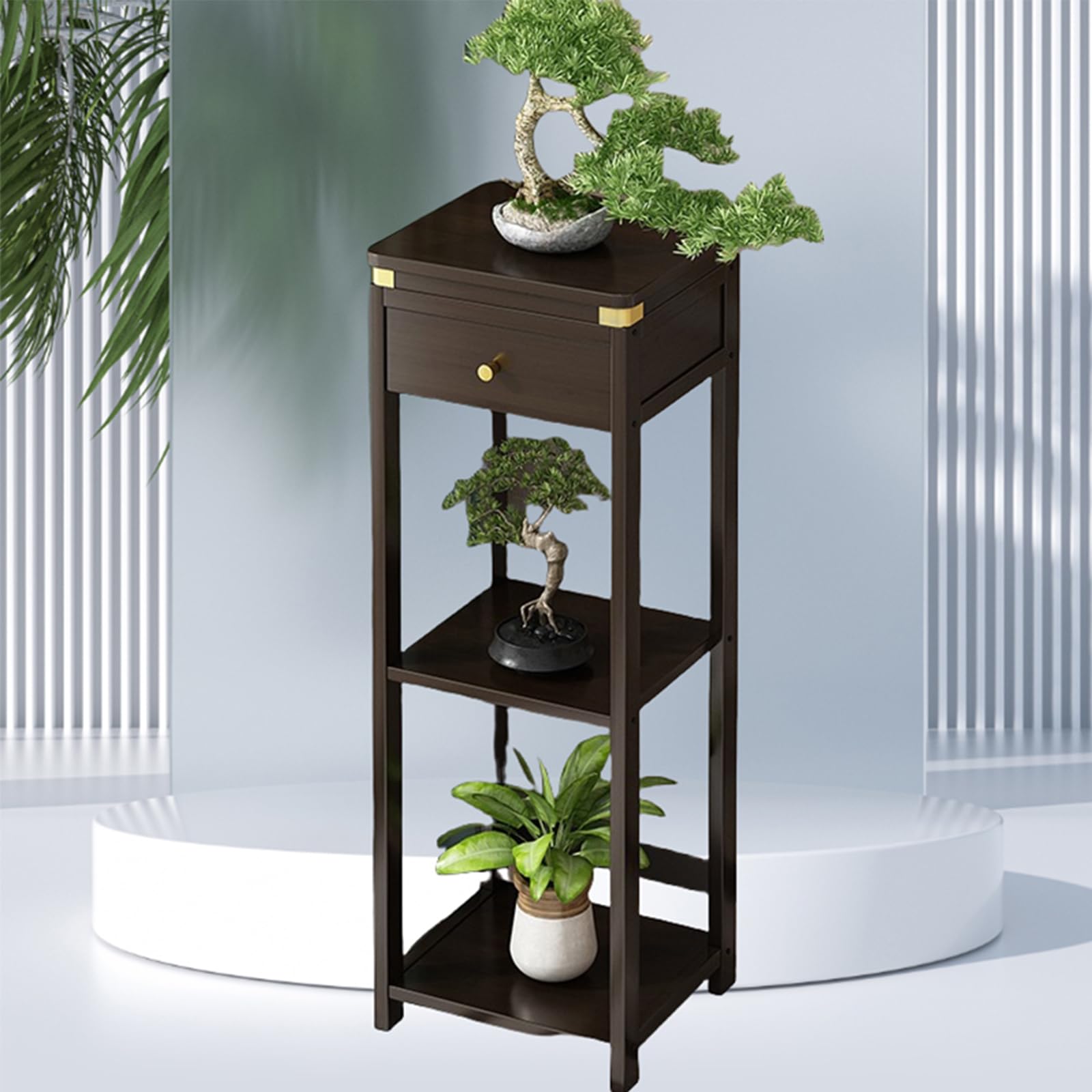 植物スタンド 5段 植物ラック 花台 室内 木製 植物棚 盆栽スタンド 飾り棚