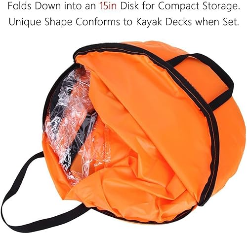 Miniatura 5 de Vela de kayak de 42 pulgadas con ventana transparente, accesorios para tabla de surf Boost Windsurf, plegable Thruster, B