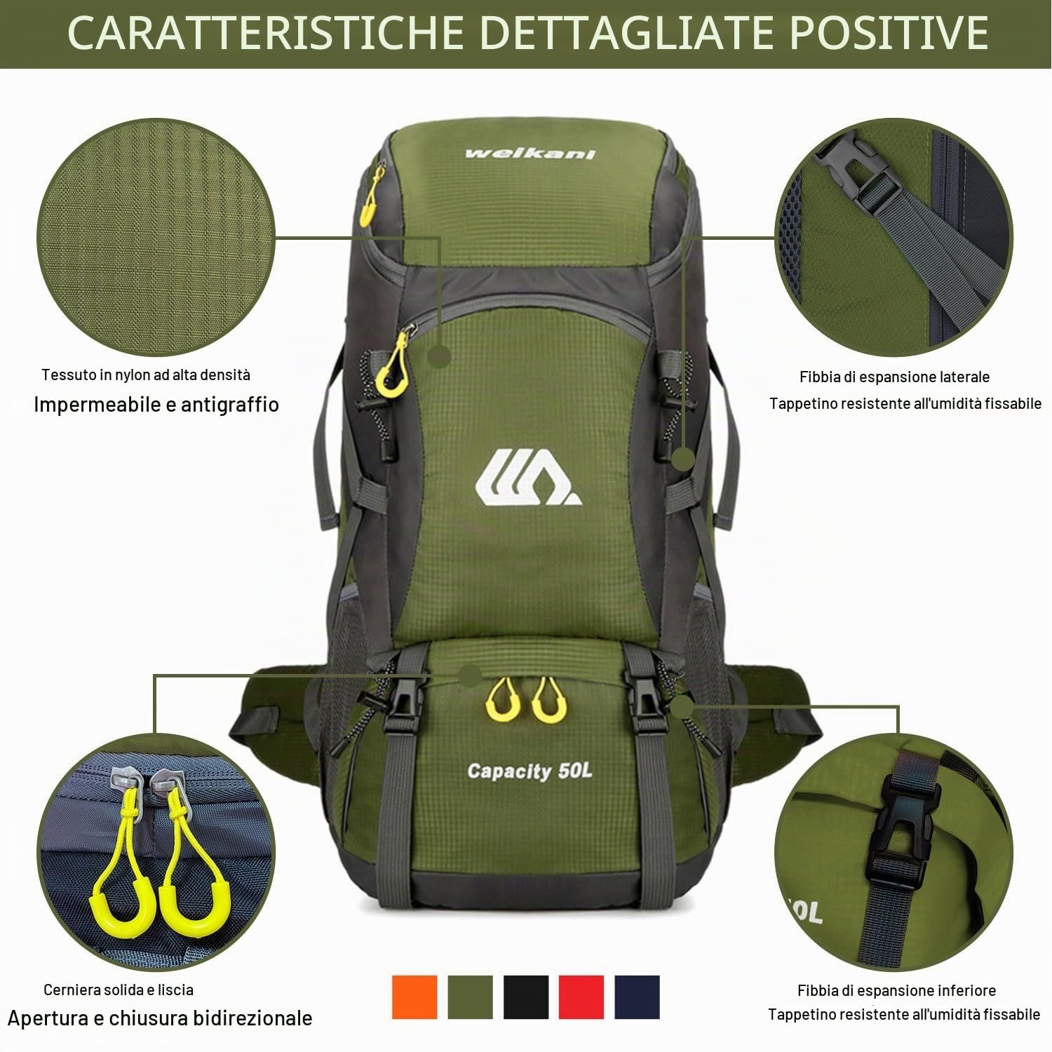 Favuit Zaino da trekking da 30 l, da uomo e da donna, ultraleggero, pieghevole, da viaggio, per escursioni, arrampicata, per viaggi, alpinismo, campeggio, attività all'aperto, viaggi, sport