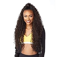 Vista 4 de Sensationnel Instant Updown Halfwig Pony - Iud 10 4 estilo en 1 media peluca y cordón de pony (1 negro azabache)