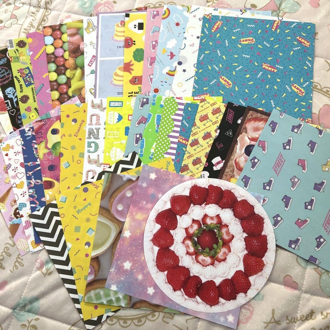 ペパーセット 折り紙 デザインペーパー 千代紙 ちよがみ まとめ 大量 まとめ