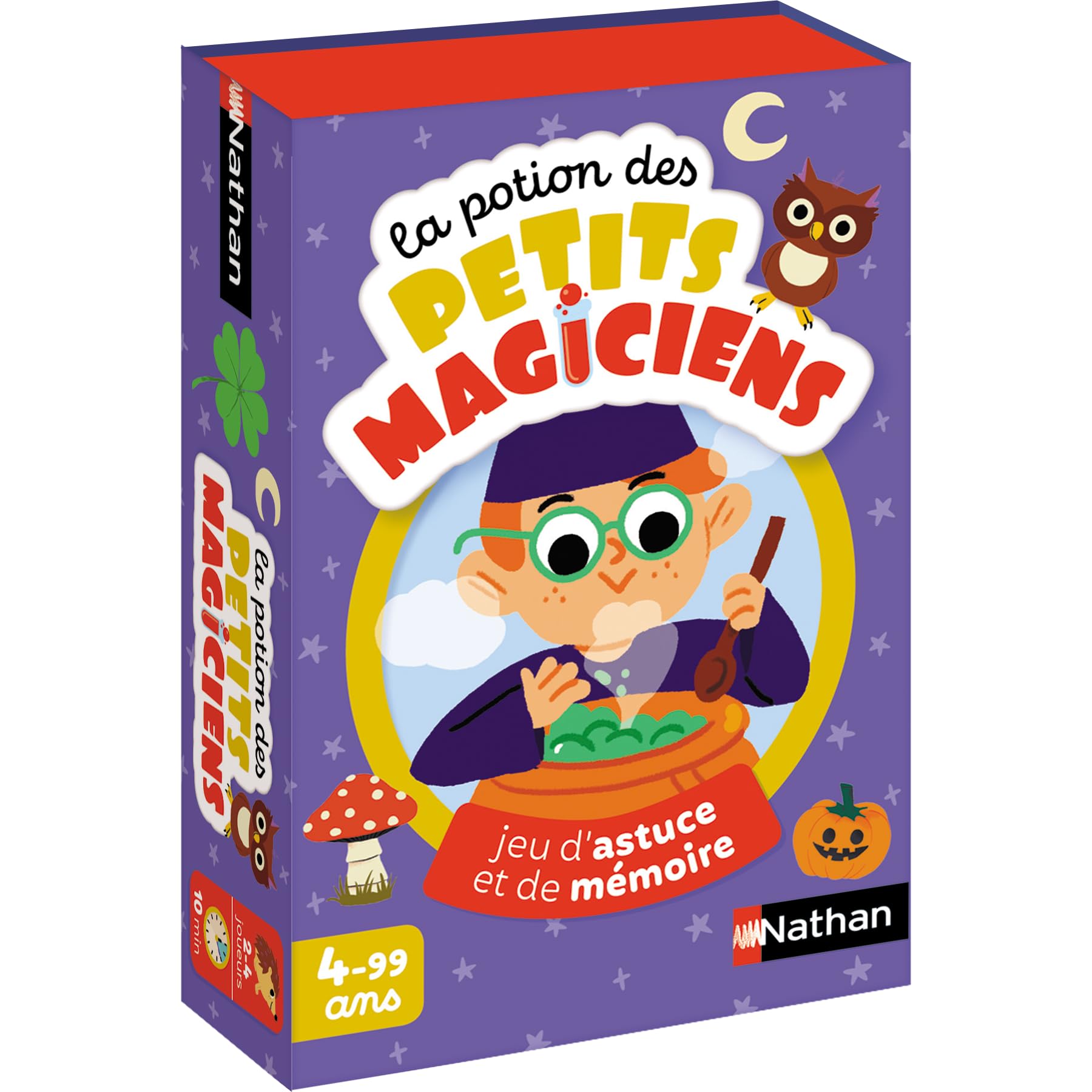 Dujardin Nathan The Potion of the Little Magicians - Card Game - Association and Memory Game - Suitable for Ages 4 and Above
