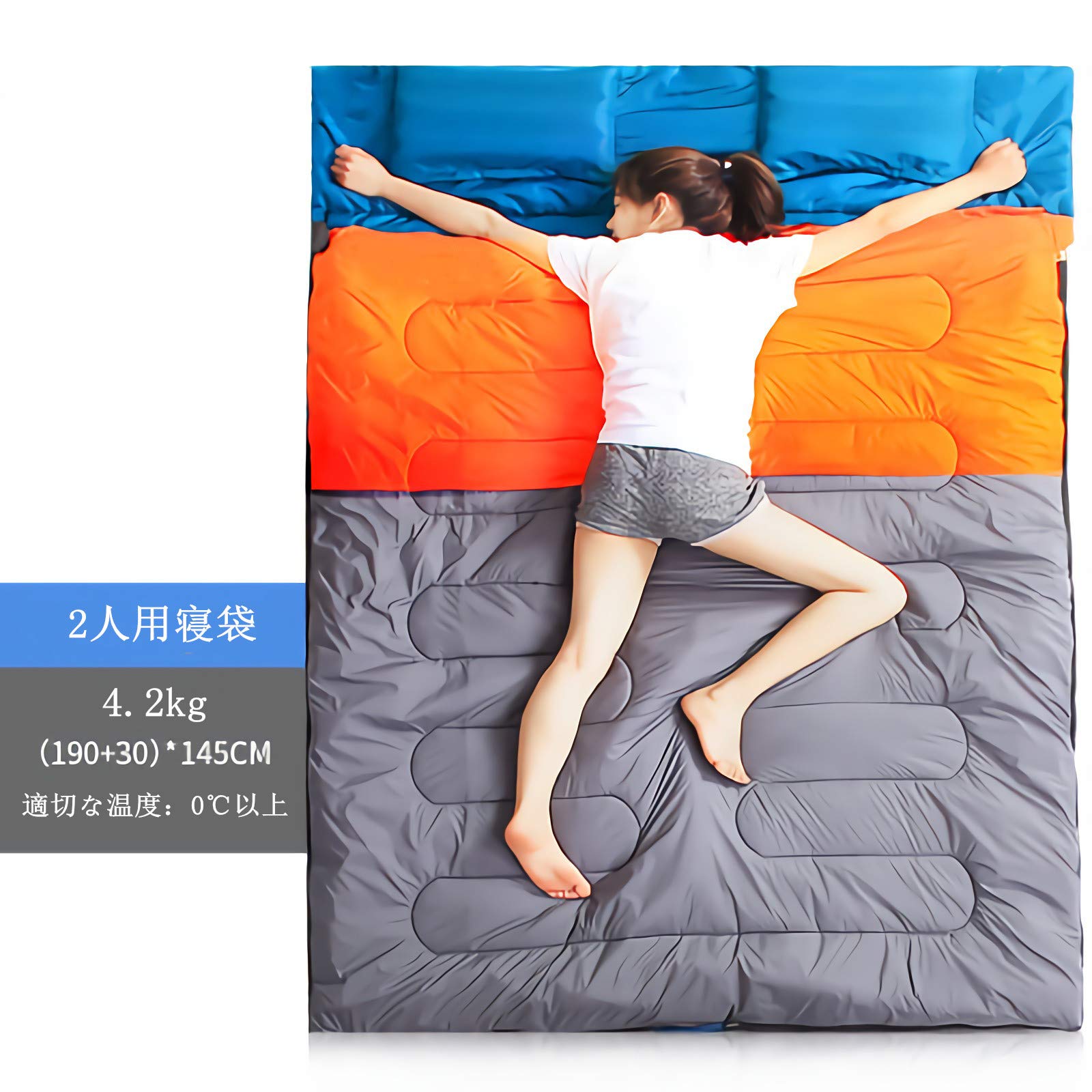 Amazon | 寝袋 封筒型 2/3/4人用 防水 シュラフ シュラフ
