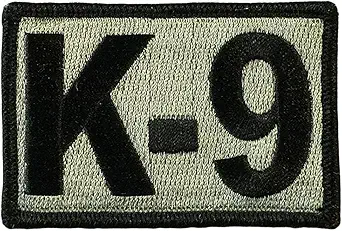 K-9 Tactical Patch 2"x3"