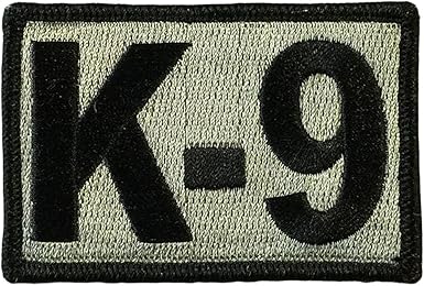 K-9 Tactical Patch 2"x3"