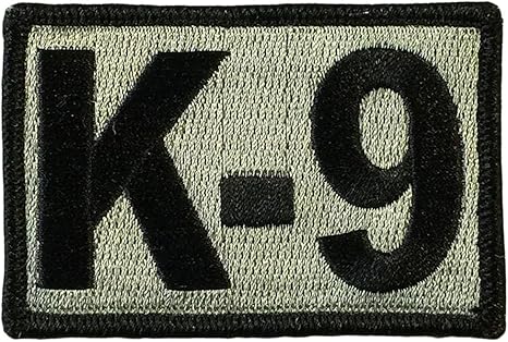 K-9 Tactical Patch 2"x3"