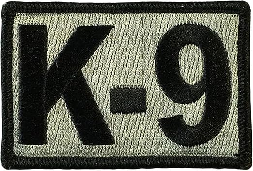 K-9 Tactical Patch 2"x3"