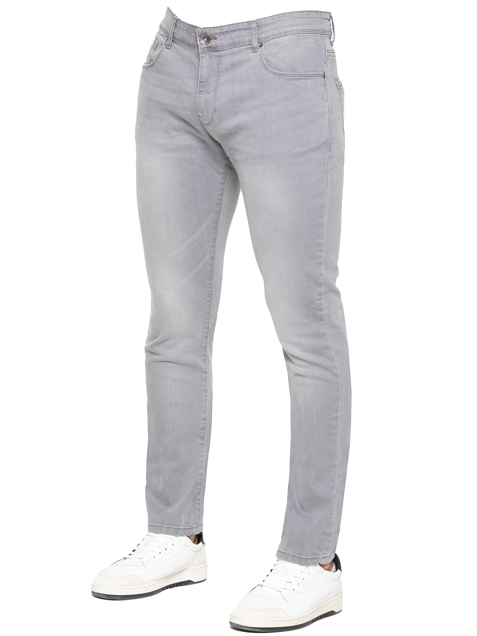 989Zé ENZO Slim Fit Pant Stretch Jeans Pantalones Vaqueros para Hombre