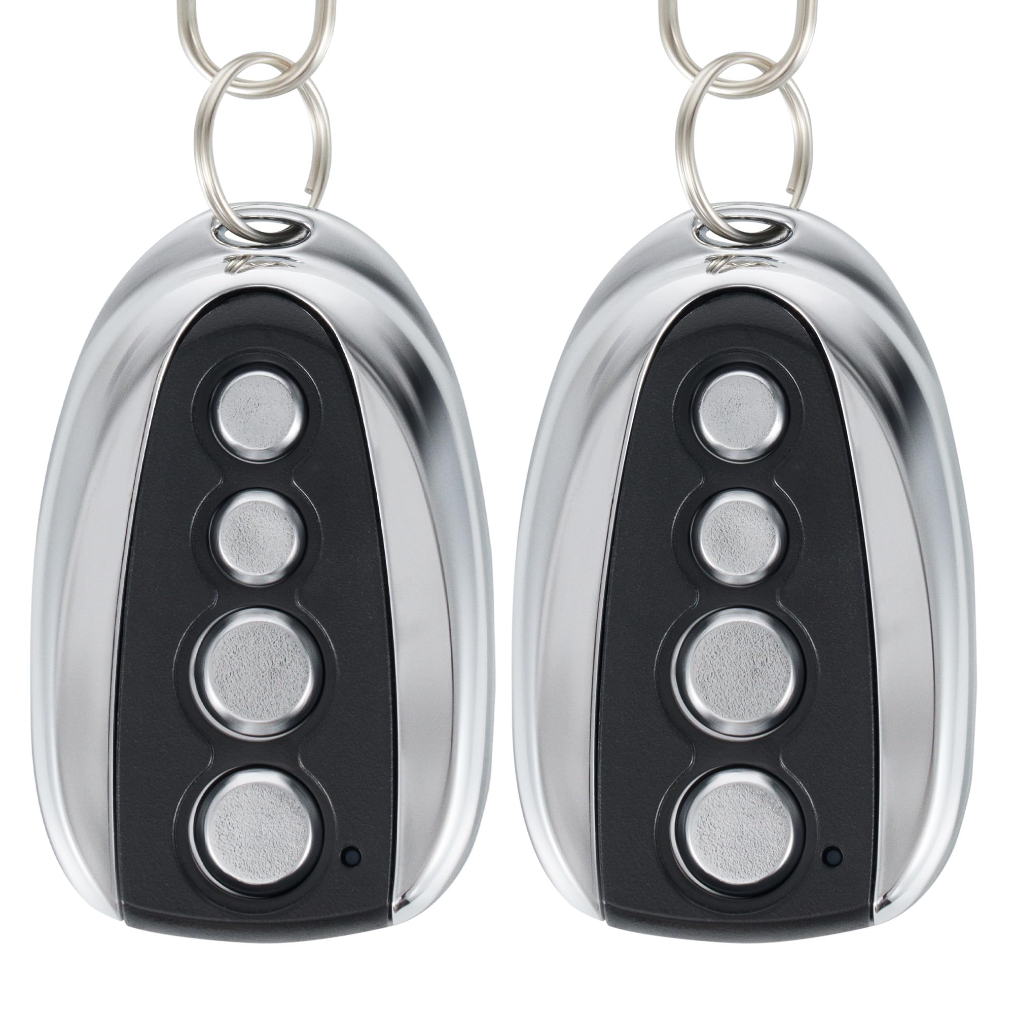 CO-Z Lot de 2 Télécommandes pour Motorisations pour Portails Coulissants et Portails Battants Clés de Sauvegarde sans Fil Distance 30 Mètres Accessoires de Sécurité pour Portails Automatiques
