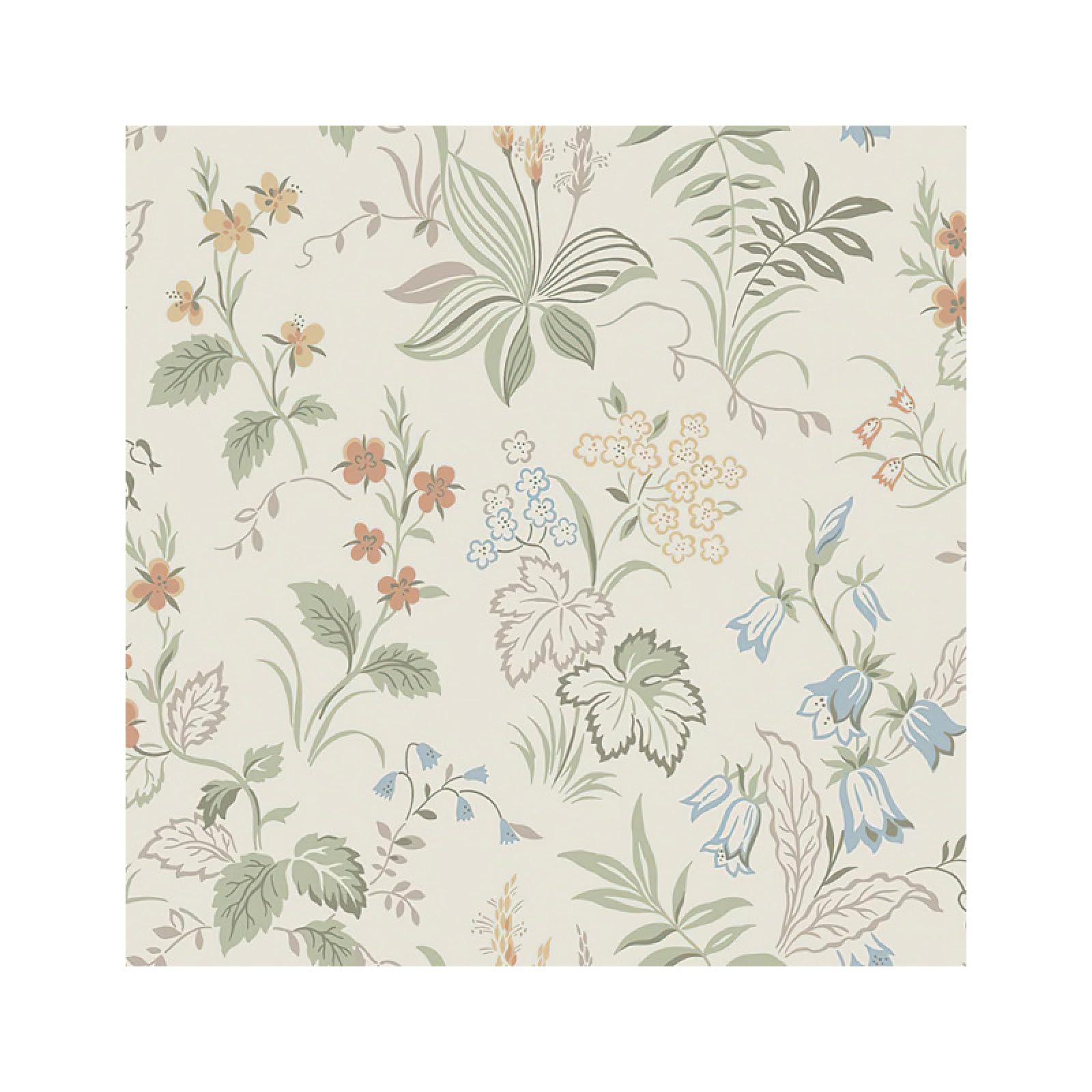 Tapisserie murales fleurs vert riz style intissé haut de gamme