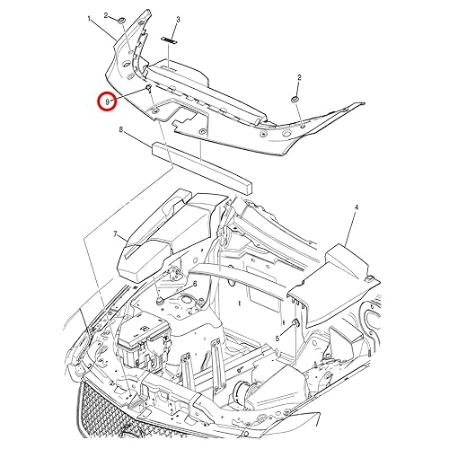 Miniatura 6 de OAUTOO 15 piezas de clip de retención tipo empuje para escudo de visión y moldura compatible con GM 10382313 Cadillac STS, Pontiac Solstice y Saturn