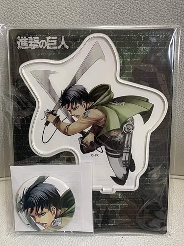 Amazon 進撃の巨人リヴァイ兵長アクリルスタンド 缶バッジセットヘキサライド お台場 アイドル 芸能人グッズ 通販 Amazon 進撃の巨人リヴァイ兵長アクリルスタンド 缶バッジセットヘキサライド お台場 アイドル 芸能人グッズ 通販