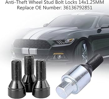 Amazon.co.jp: 盗難防止ホイールスタッドボルトロック BMW 36136792851