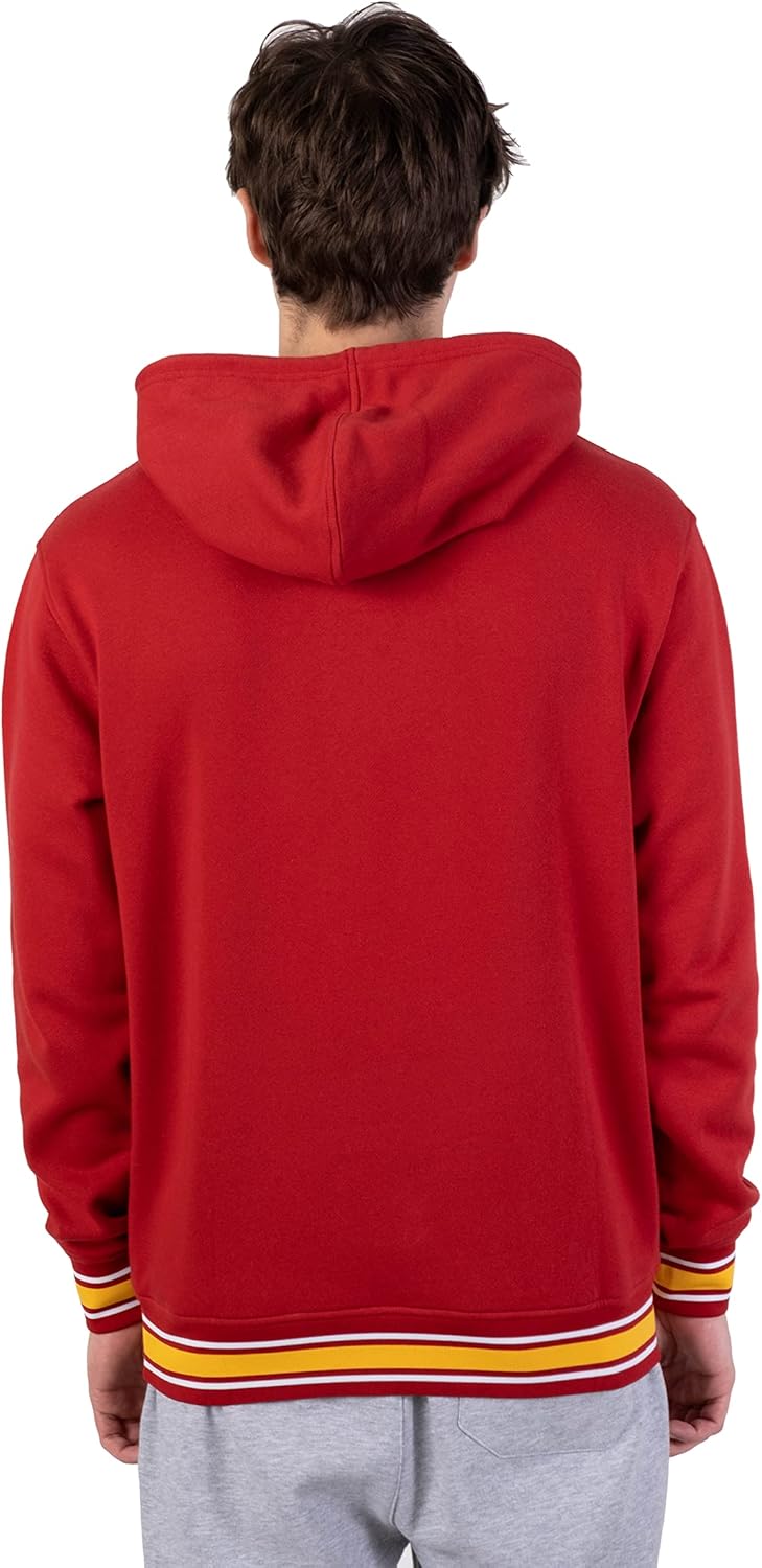 Ultra Game NCAA mens Ncaa Official Soft Fleece Pullover Hoodie Sweatshirt