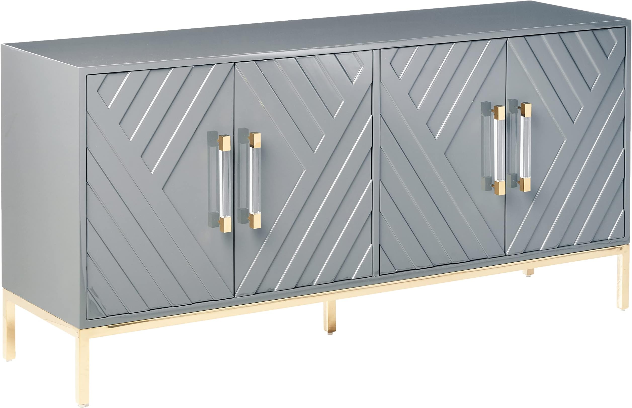 Best Master Furniture Tamari High Gloss Lacquer Sideboard