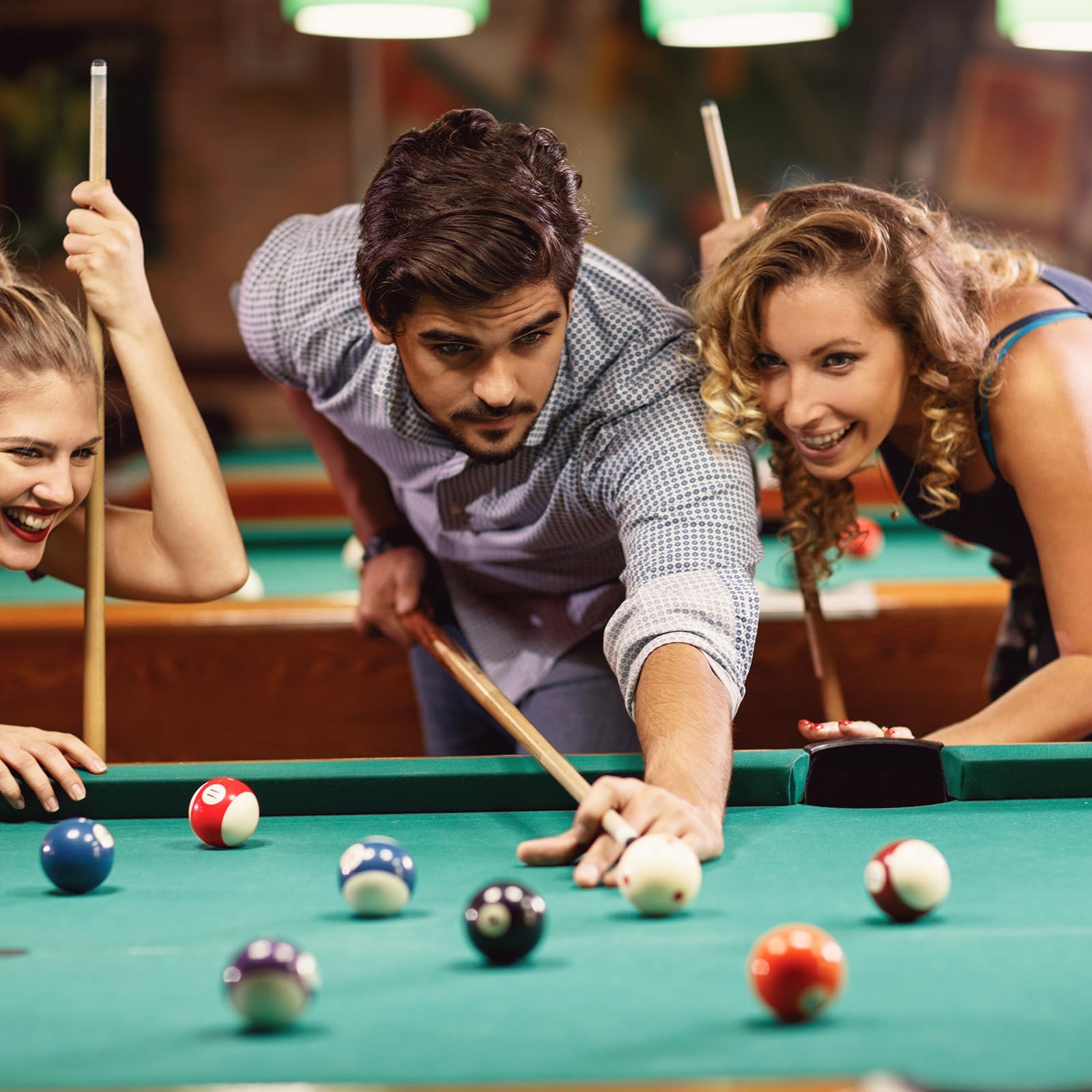 PATIKIL Billiard Cue Cleaner, 2 Pack Pool Shaft Cleaner Cloth Snooker Shaft Burnisher Cleaning Tool Towel Cloth for Billiards Cue Cleaning, Brown