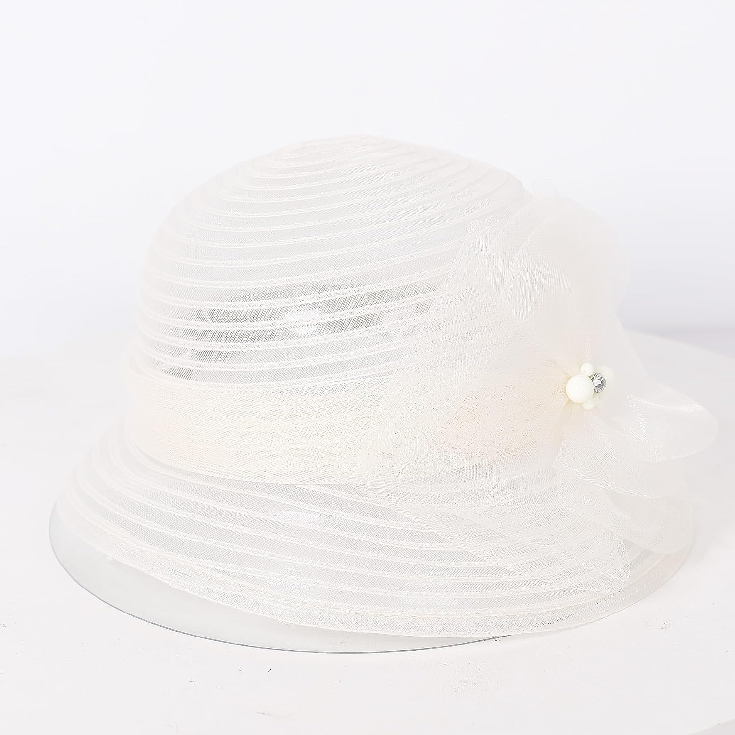 Floral Church Derby Fascinators Bridal Tea Party Wedding Formal Hat