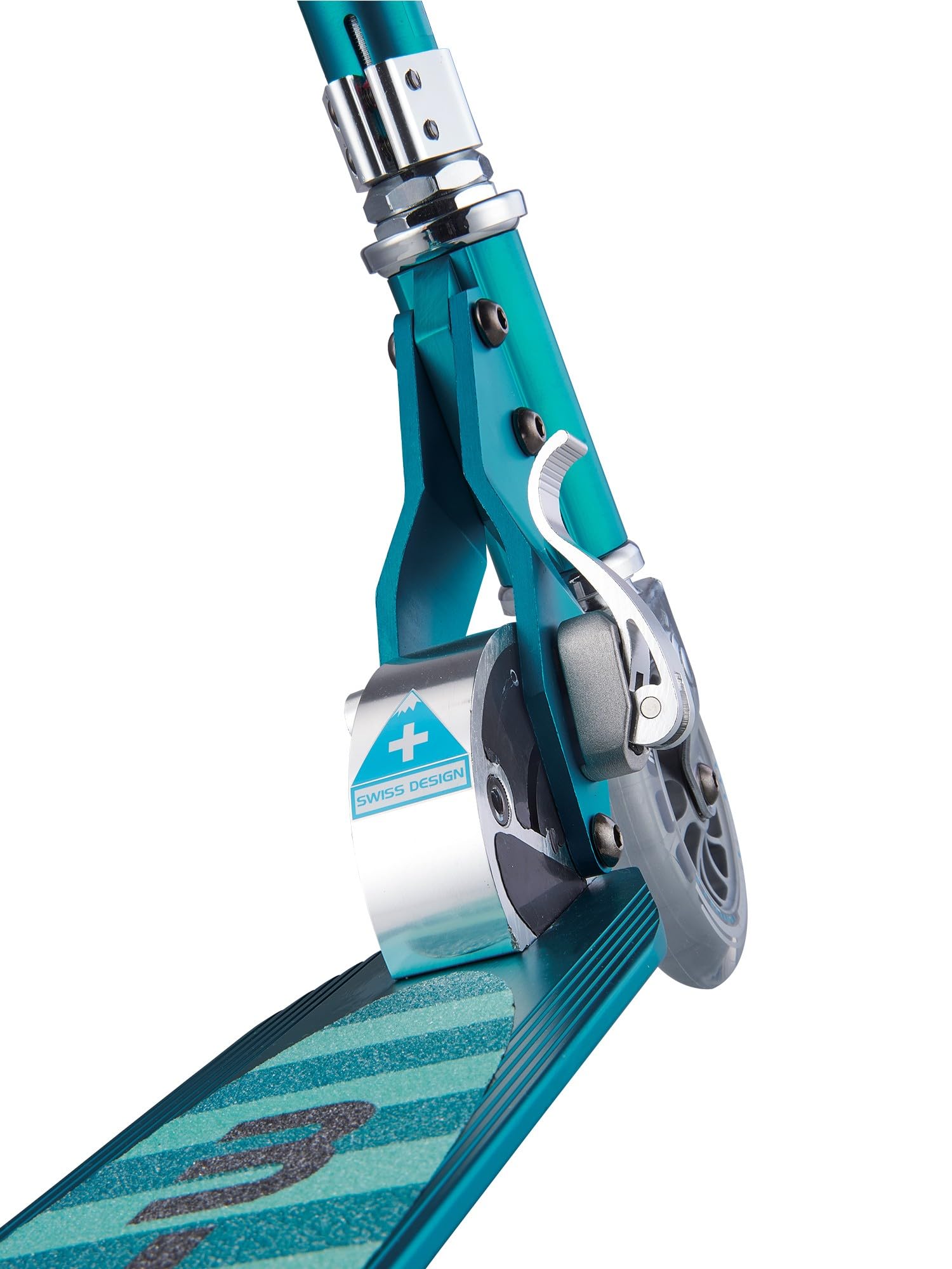 Micro Mobility SA0179 Sprite Tretroller, Petrol, 64 x 11 x 22 cm
