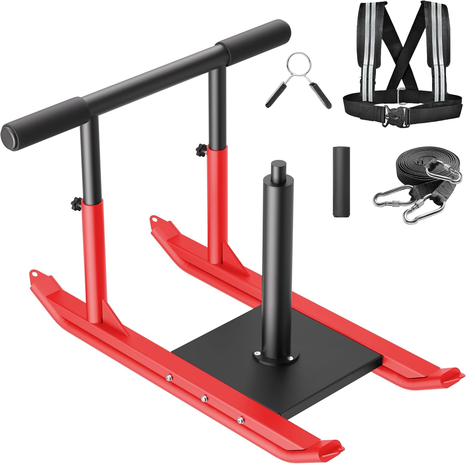 Weight Sled for Training - Heavy Duty Football Sled for Lineman, Sled Pull Workouts, Speed & Strength Training, Football Blocking Sled, Running Sled for Athletes, Weighted Sled for Outdoor & Indoor Workouts