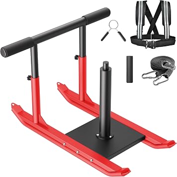 Weight Sled for Training - Heavy Duty Football Sled for Lineman, Sled Pull Workouts, Speed & Strength Training, Football Blocking Sled, Running Sled for Athletes, Outdoor & Indoor Use