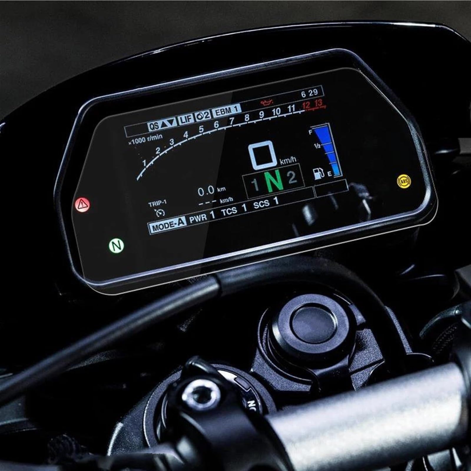 Amazon | スピードメータークラスター保護フィルム ヤマハ用 MT-10用