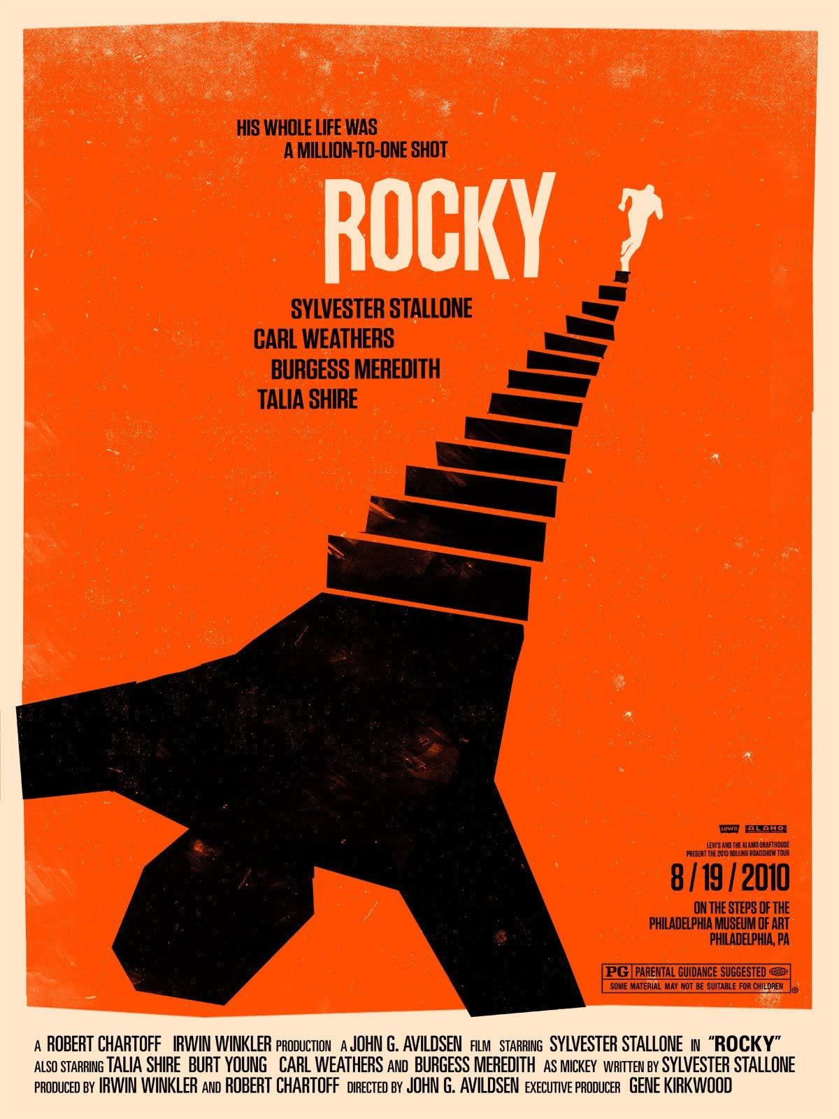 rocky one 1 Poster A0 - Movie Art Poster in varie dimensioni per idee soggiorno o camera da letto. Immagini di film cult senza bordi Classic Iconic 70s 80s 90s Vintage Retro Home Wall Decor Immagini