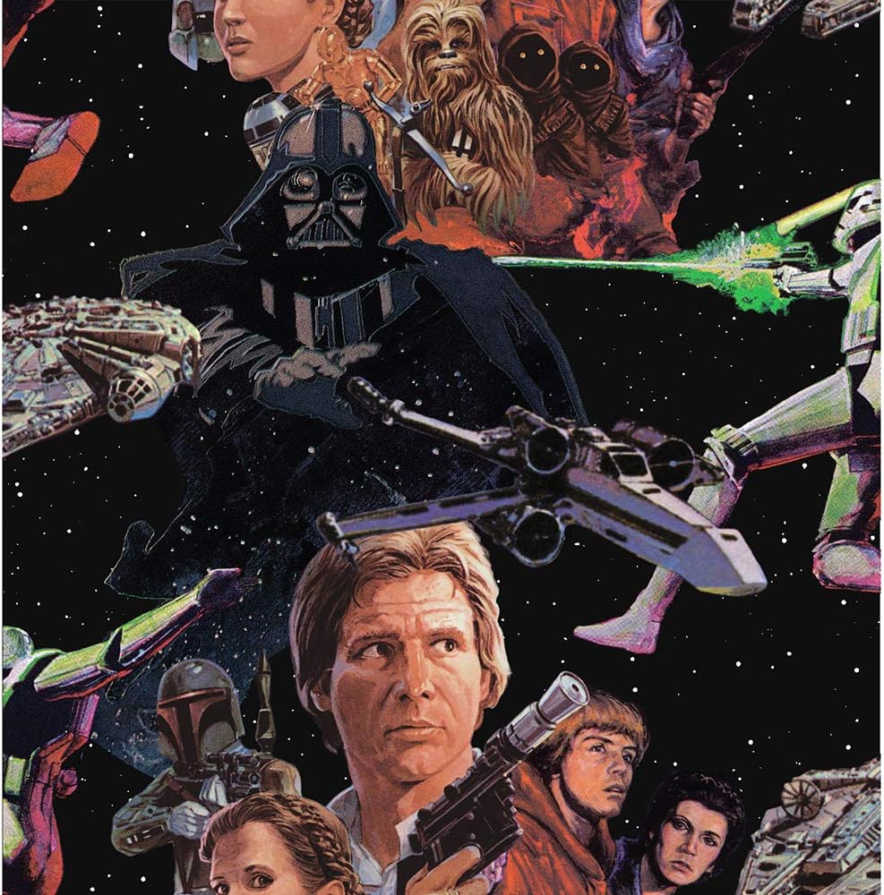 Star wars film Wallpaper, Multicolored - Image 3