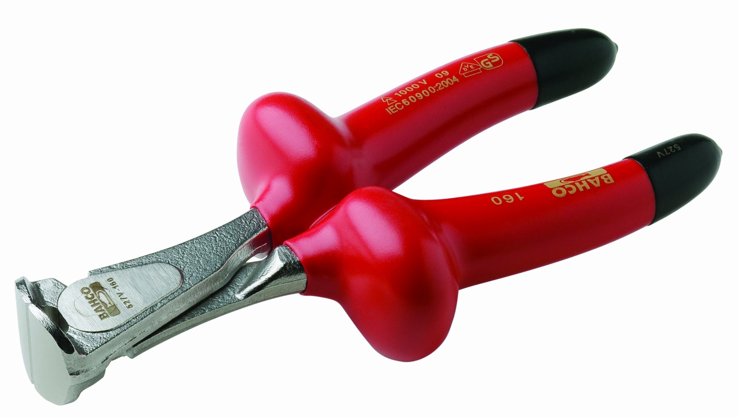 Bahco 527V-200 End Cutter Nipper, Multi-colour, 200 mm L