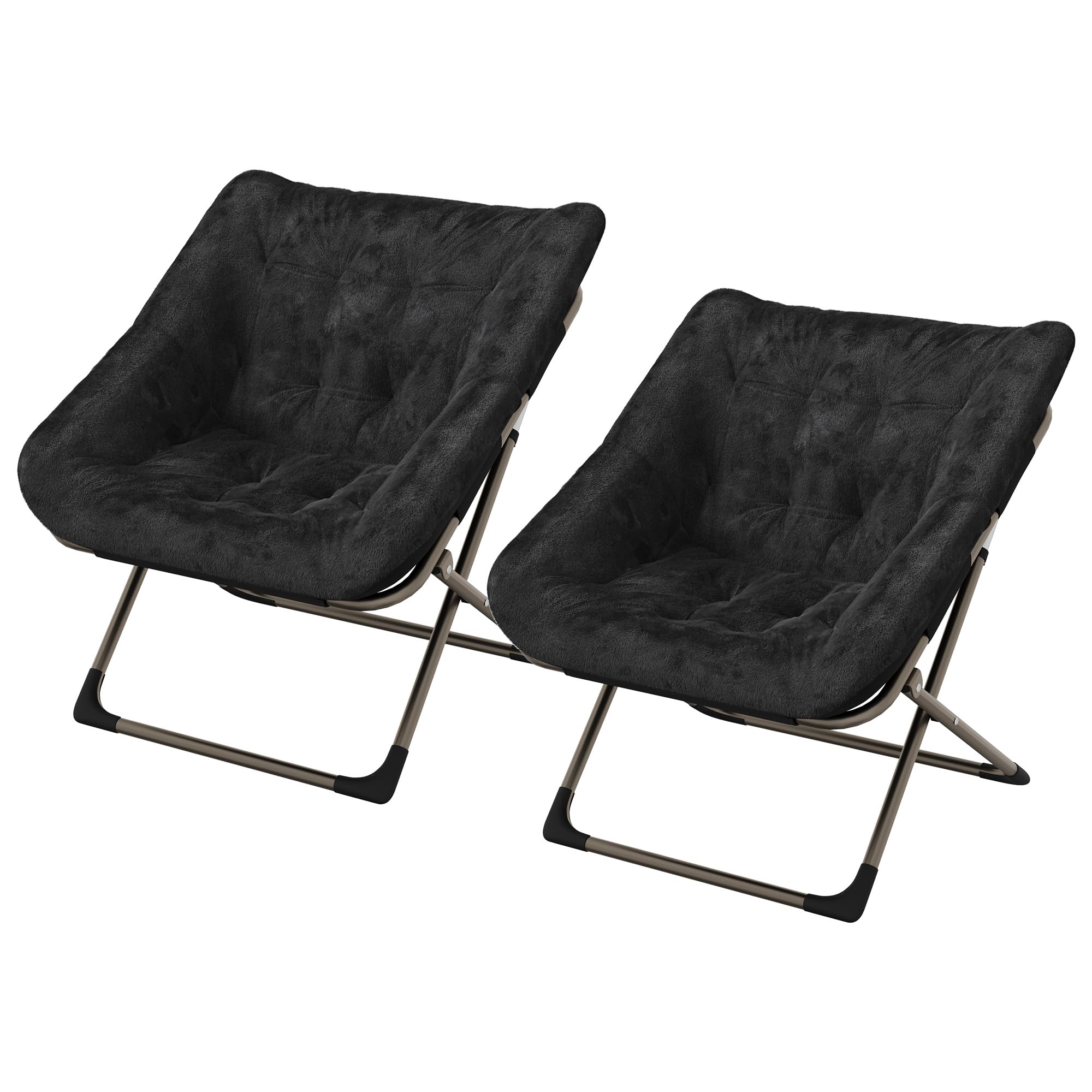 Fauteuil Lune Pliant Coussin Epais Stable Adulte Adolescent Exterieur Salon
