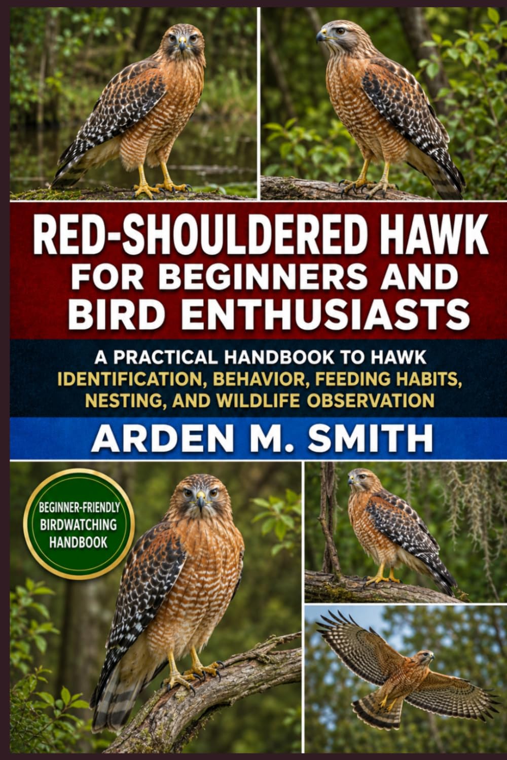 RED-SHOULDERED HAWK FOR BEGINNERS AND BIRD ENTHUSIASTS: A PRACTICAL HANDBOOK TO HAWK IDENTIFICATION, BEHAVIOR, FEEDING HABITS, NESTING, AND WILDLIFE OBSERVATION