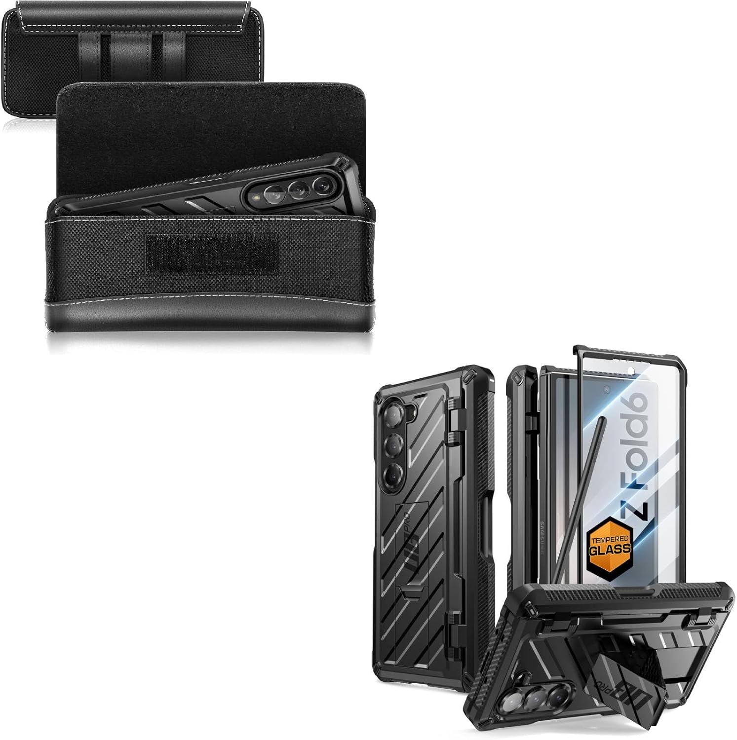 SUPCASE Bundle for Samsung Galaxy Z Fold 6 (UBPro Case & Hostle)