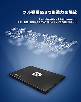 Amazon | HP S750 256GB SSD 2.5インチ SATA III 高速560MB/s 金属制