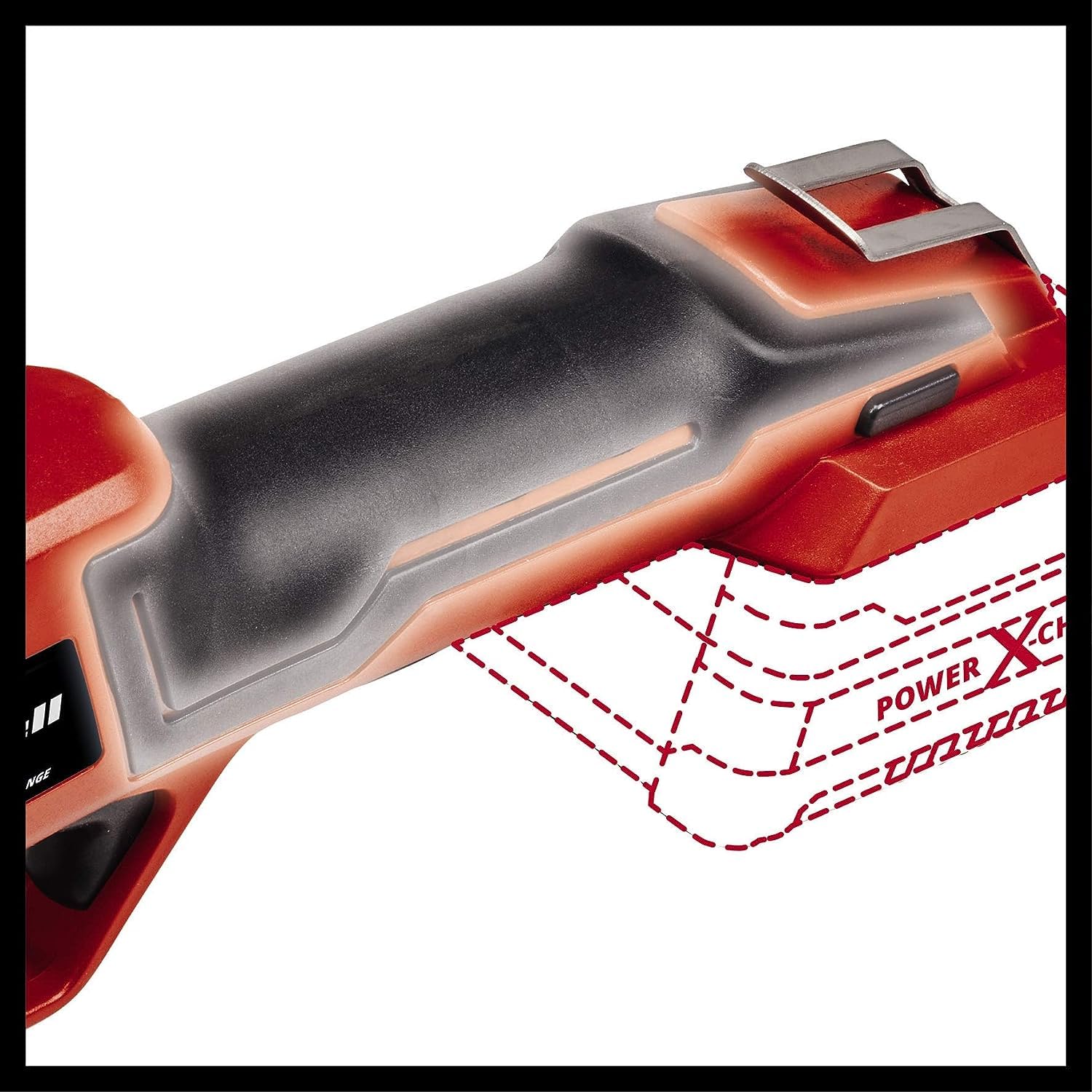 Einhell Sécateur sans fil GE-LS 18 Li - Solo Power X-Change (18 V, interrupteur de sécurité, revêtement souple Softgrip) Livré sans Batterie ni Chargeur