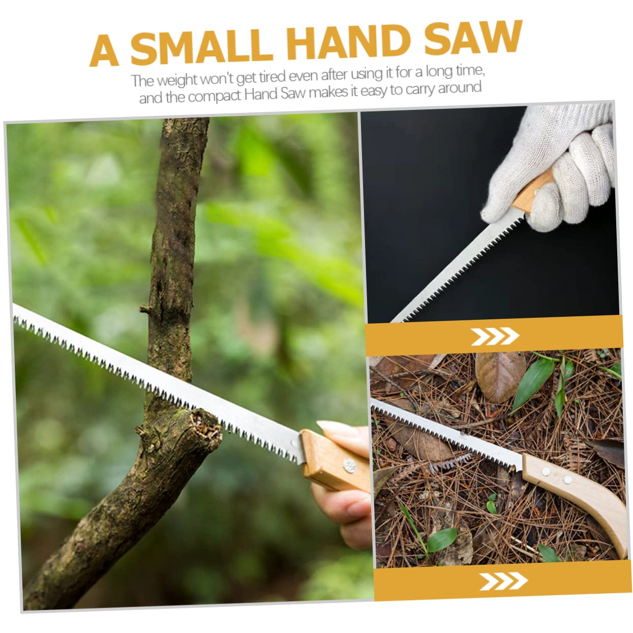 KESYOO 2pcs Hand Pruning Saw for Trees Multi-function Japanese Style Hand Saw for Camping Wood Cutting Landscape Pruning