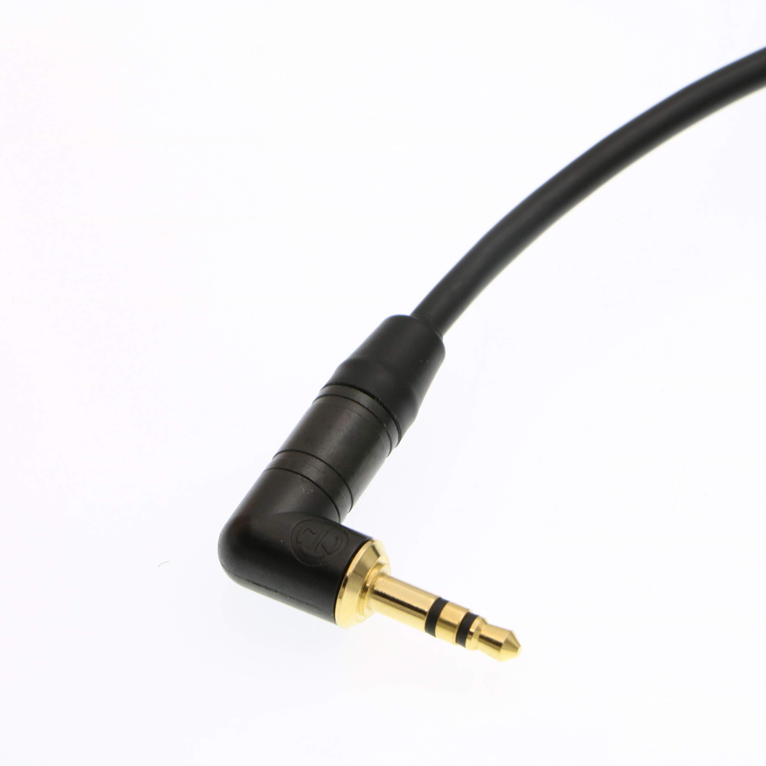Alvin's Cables 5 Pin Angolo Retto Maschio a 3.5mm Angolo Retto TRS Cavo Audio per ARRI Alexa Mini Z CAM E2 1M
