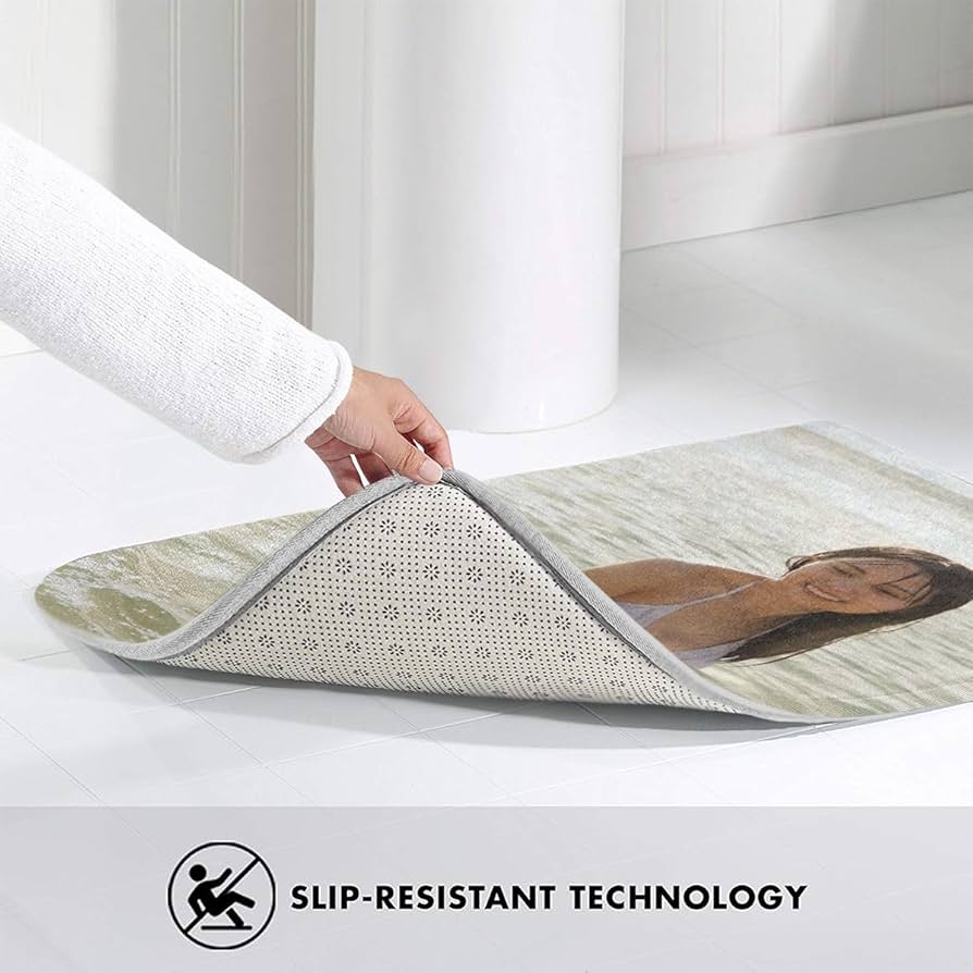 Amazon | 賀喜遥香4バスマット 風呂マット ふんわり 洗面所 マット 足