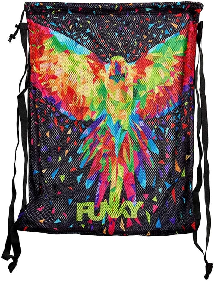 FUNKY King Parrot Mesh Gear Bag